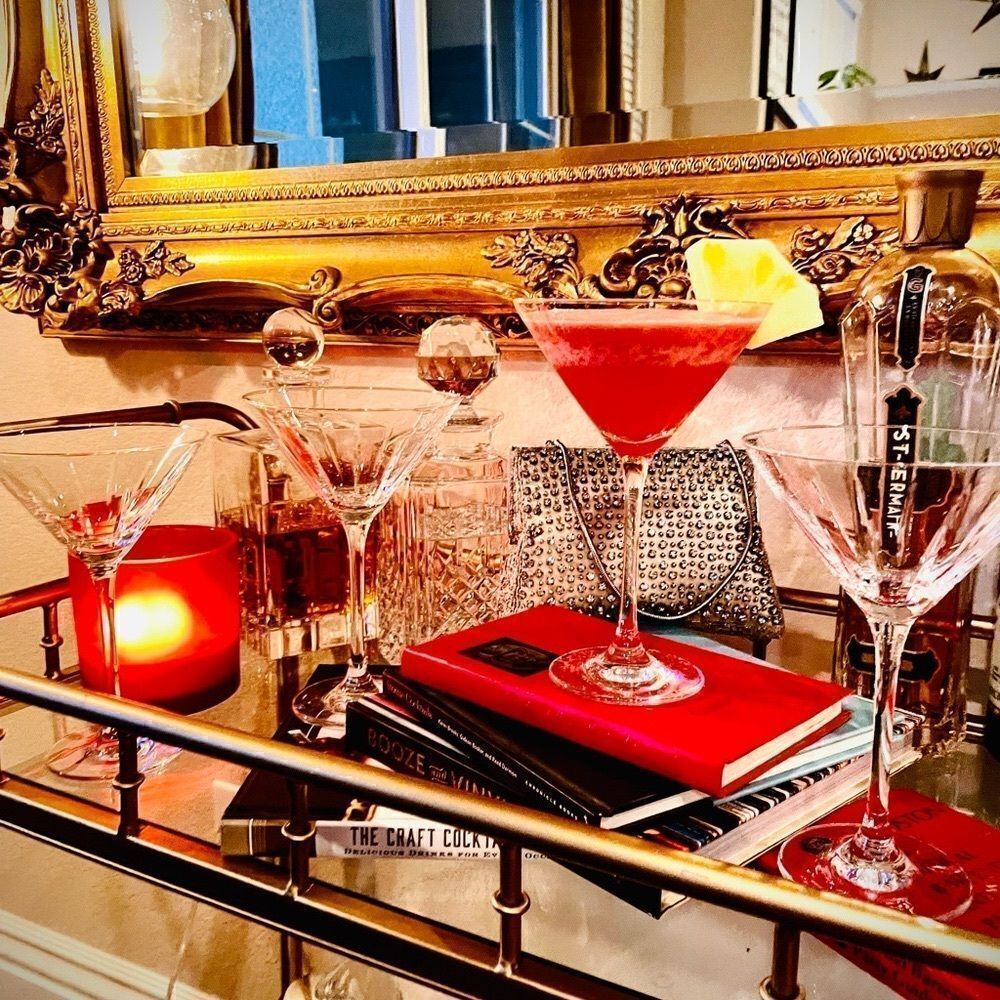 ♥️ Zweisel Glas crystal Martini glasses, set of 4